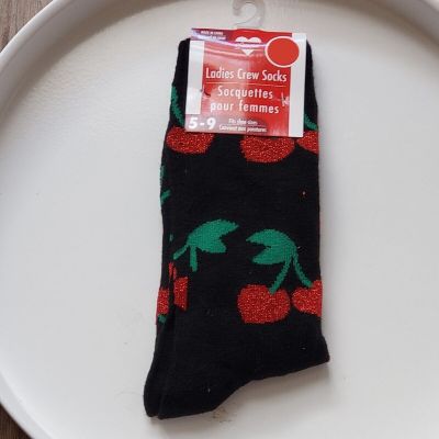 valentine's cherry stockings